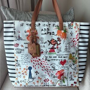 Colorful Graphic Tote Bag